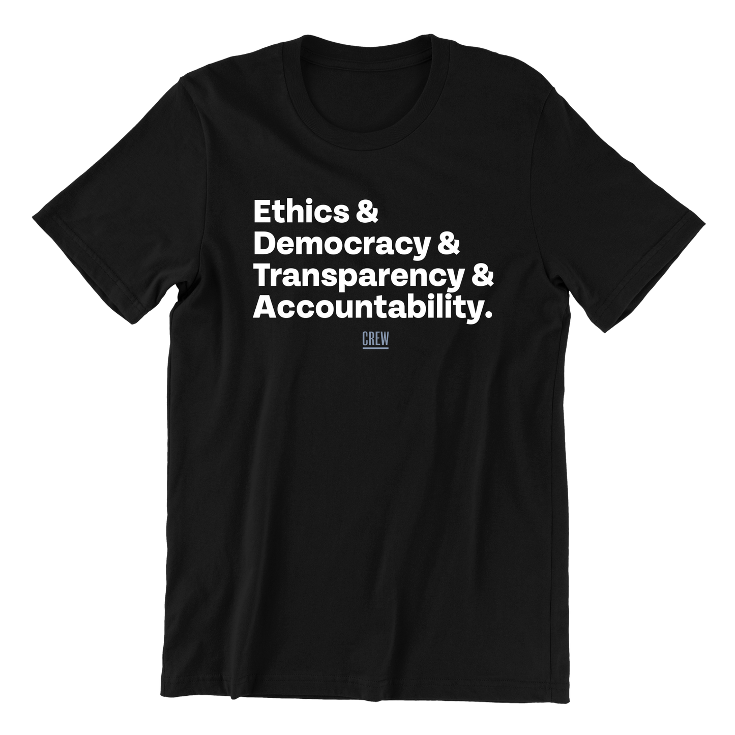 Ethics & Democracy & Transparency & Accountability T-Shirt