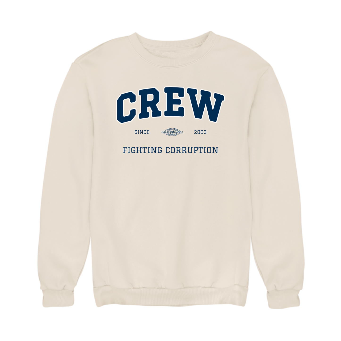Fighting Corruption Collegiate Sweatshirt