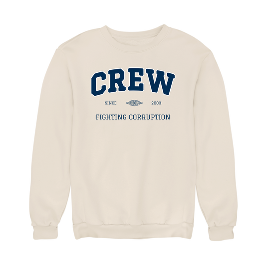 Fighting Corruption Collegiate Sweatshirt