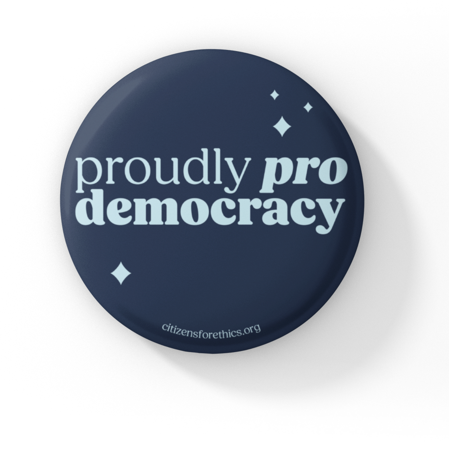 Proudly Pro Democracy Button Pack