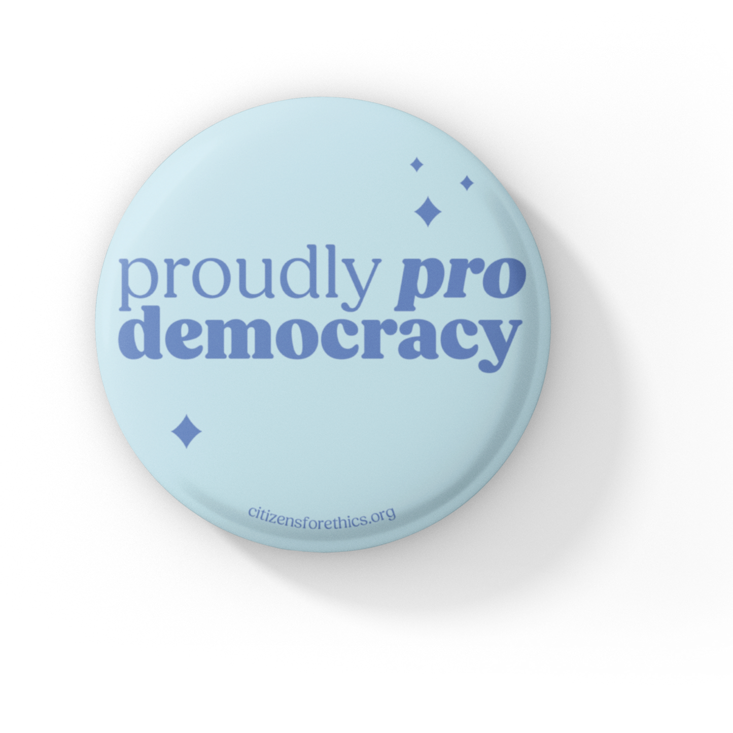 Proudly Pro Democracy Button Pack