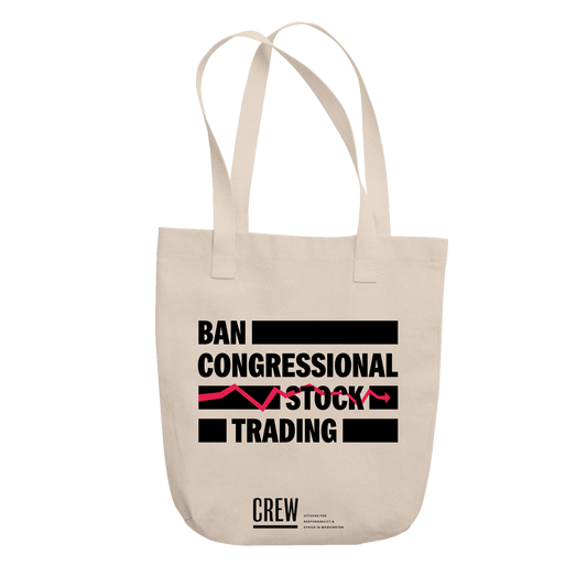 Ban Congressional Stock Trading Tote