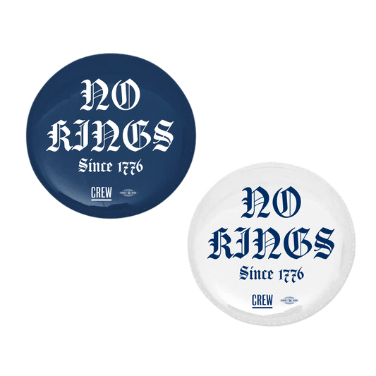 No Kings Since 1776 Button Pack