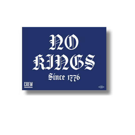 No Kings Since 1776 Sticker